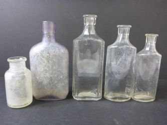 Lot of Antique Bottles