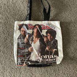 *RARE* Jonas Brothers Rolling Stones Purse