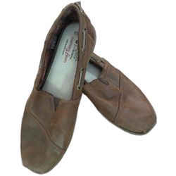 Skechers Bobs Womens 9.5 Chill Luxe SN33731 Brown Shoes Memory Foam slip on