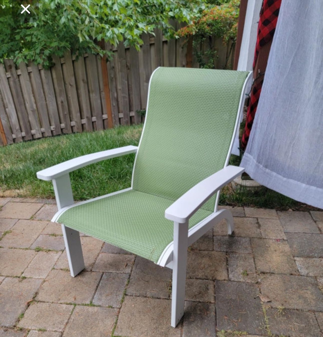 Adirondack Chair, Weather-Resistant Outdoor Furniture Lawn Chair New In Box!