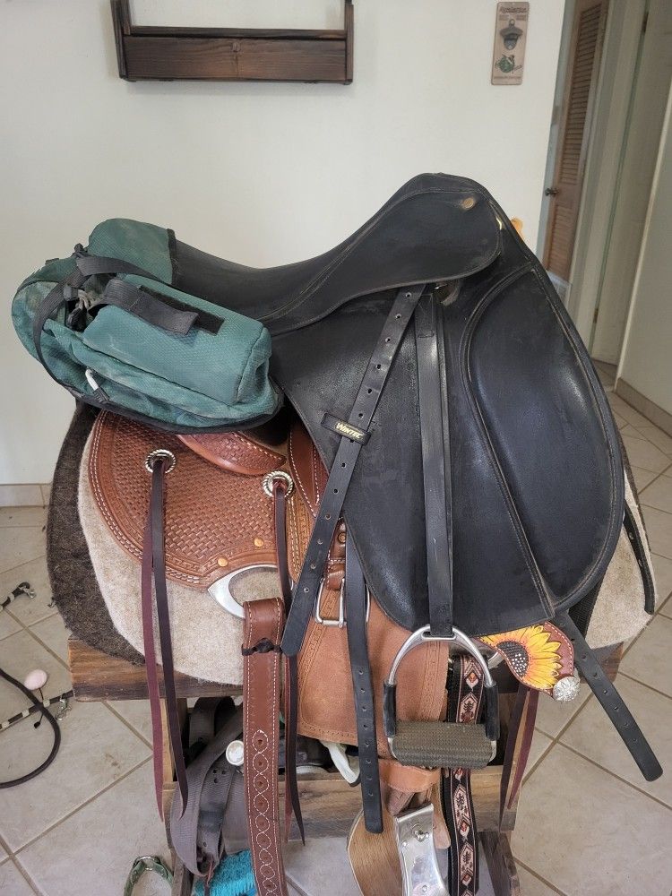 Full Trail Setup Wintec AP Saddle And Bags