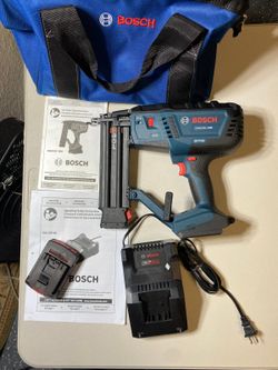Bosch GNH18V-18M 18V Brushless Brad Nailer Kit + Battery & Charger