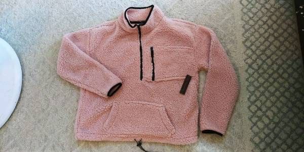 NWT Women's Sherpa Pullover Jacket Size XXXL (21)