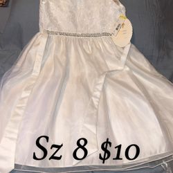 Girls White Gown (baptism) 