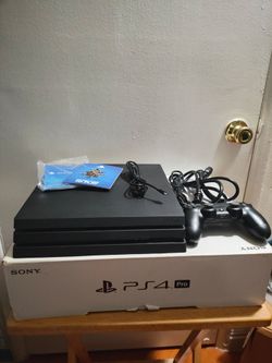 PS4 pro in box