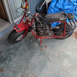 coleman mini bike