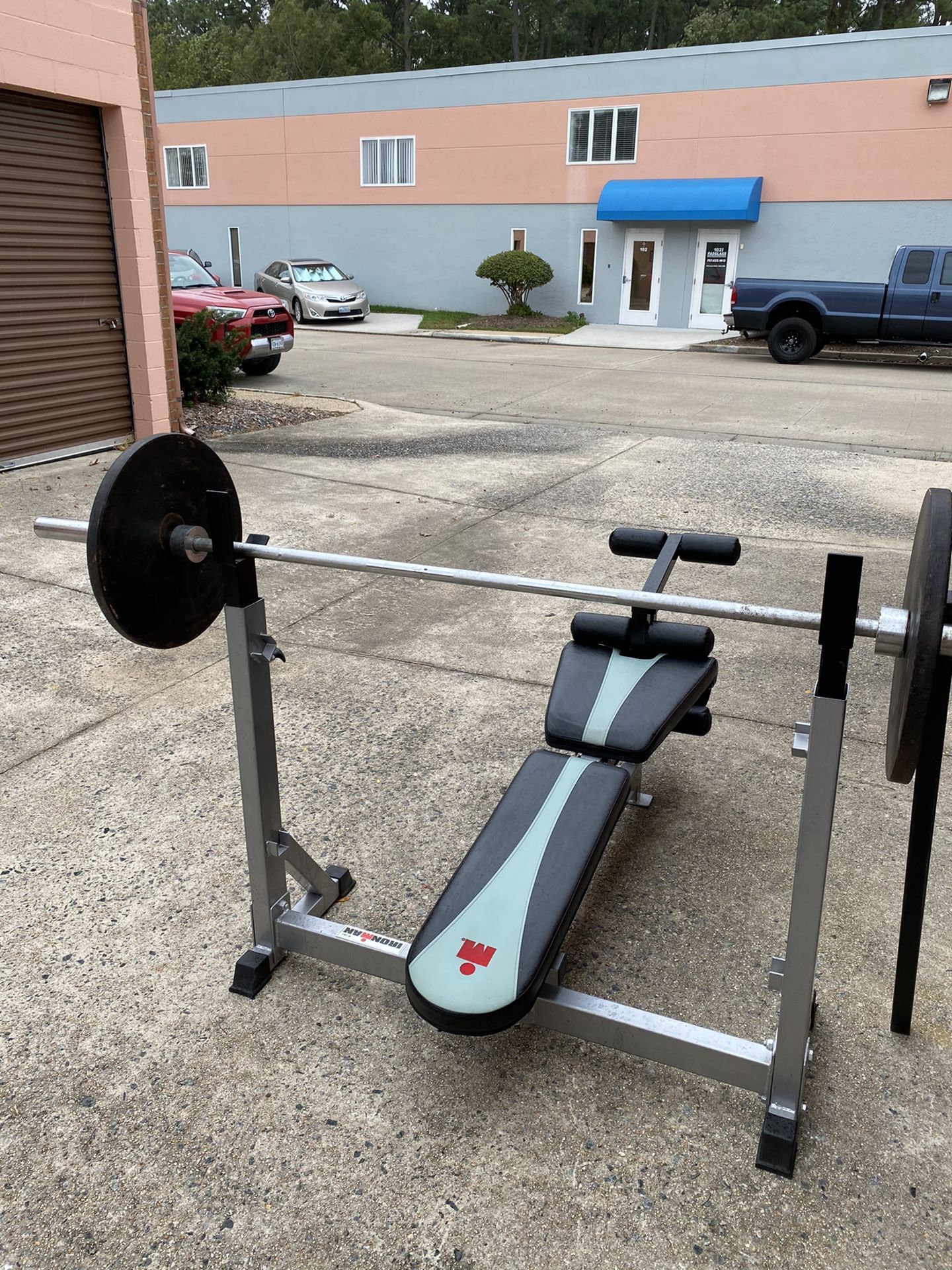 Ironman Weight bench set