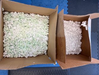 Two Boxes of Packing Peanuts
