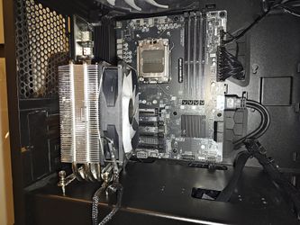 Gaming PC bundle am5 mobo case power supply cpu cooler