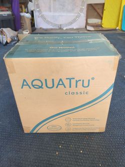 AQUATru classic reverse osmosis. open box unused