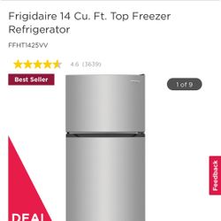 Frigidaire Fridge 