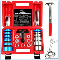 33pcs Crank Bearing Camshaft Seal Installer and Remover Set,Crank Bearing Camshaft Seal with Seal Puller,Crank Seal Installer kit for Automotive Engin