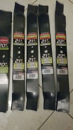 5 pieces mower blade
