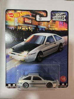 Hot Wheels Boulevard Toyota AE86 Sprinter Trueno