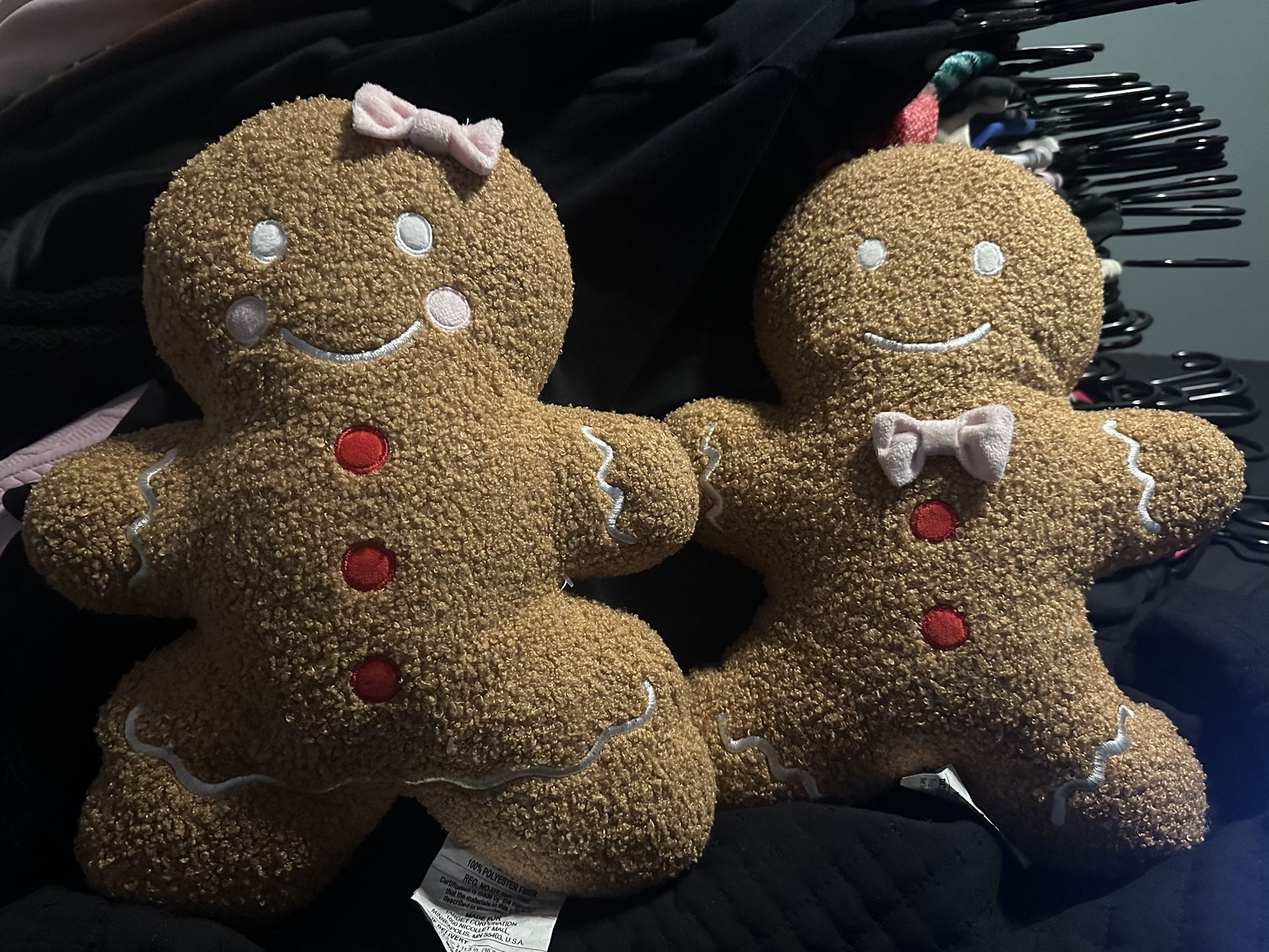gingerbread stuffed animals