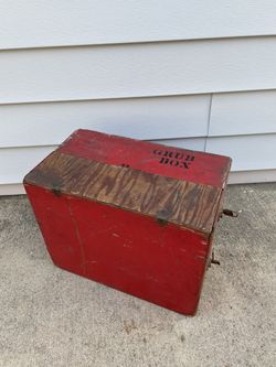 Wood Flip Top & Drawer Tool Box