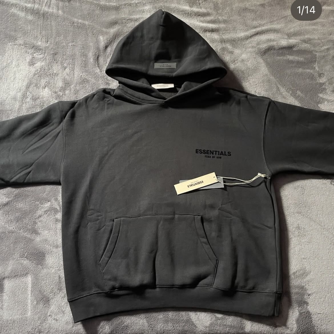 Black Essentials Fear Of God Full Set Size Medium