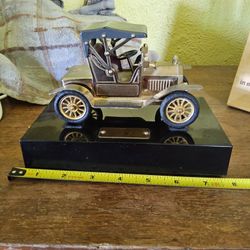 Vintage Metal And Plastic Waco Car With Radio 