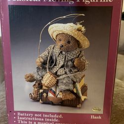 The Lilian Jordan Collection Fishing Bear Figure