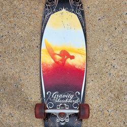 Gravity Skateboard Longboard 34"x9"