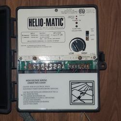 Helio Matic Pool Controller MFG CODE FV051708 For Solar Heater