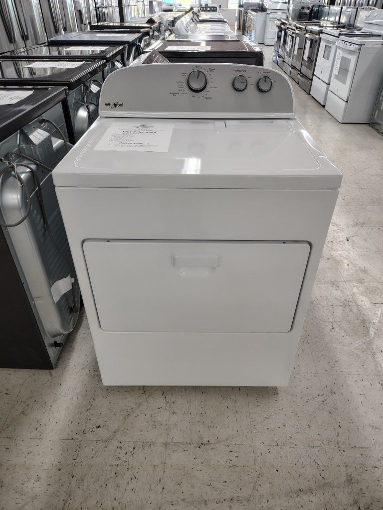 Dryer Sale! Whirlpool 7.0 Cu. Ft. Top Load Electric Dryer W/ Auto Dry