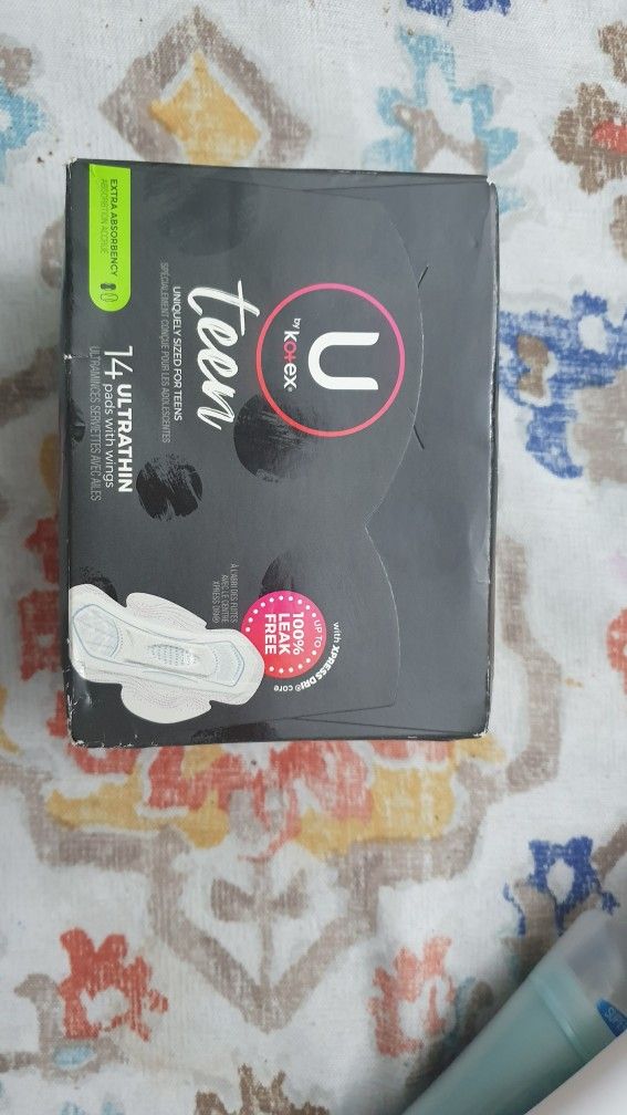 U By Kotex Ultra thin Pads with Wings