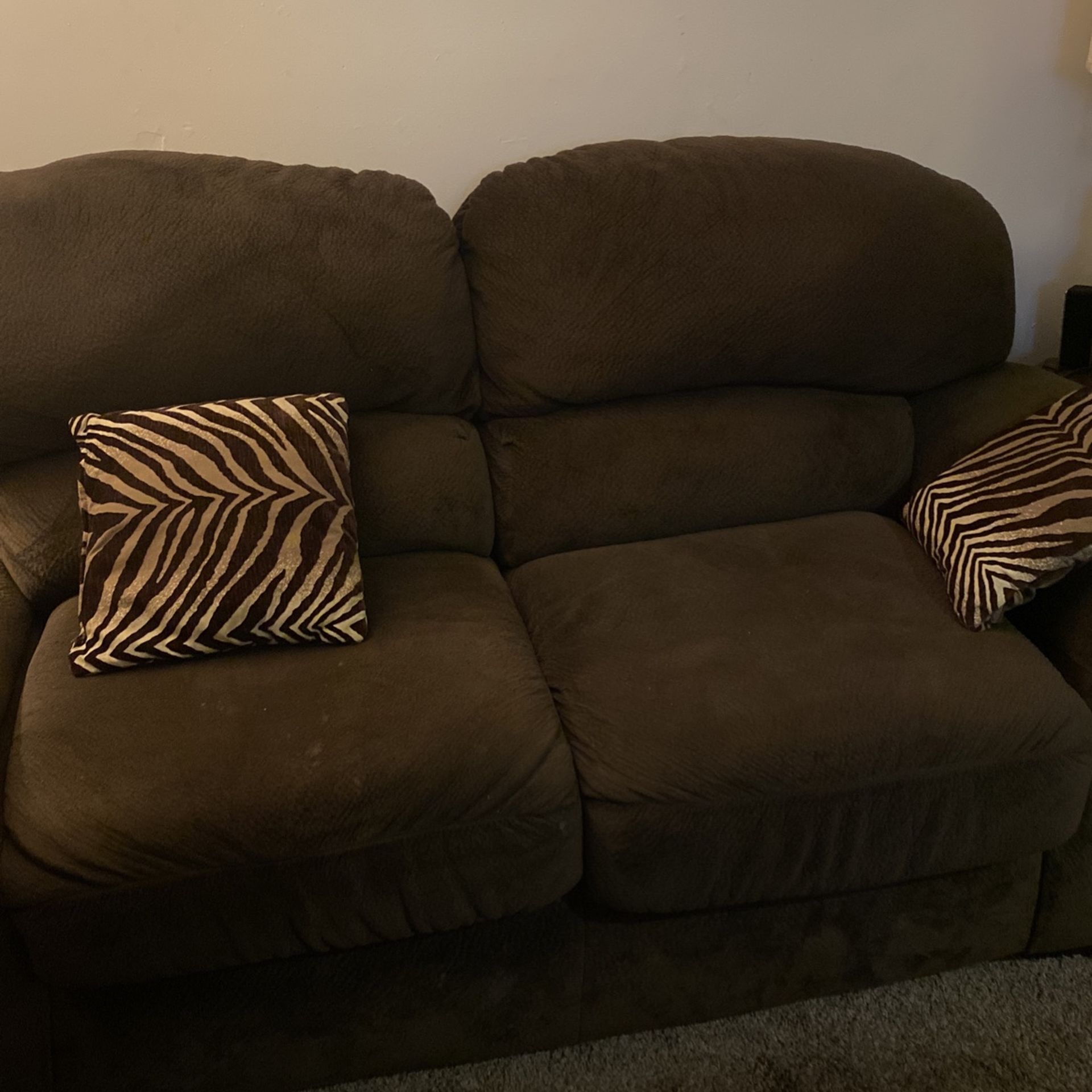 I am selling couch loveseat 65 inch TV kitchen table with four chairs shoot me a price