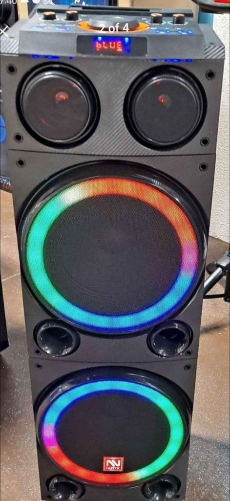 BLUETOOTH PARTY KARAOKE SPEAKER 🎈🎈🎶🎁✨️🎈🔋🎤