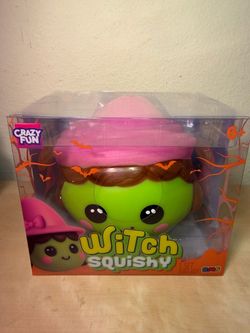 Crazy Fun Witch Squishy Toy