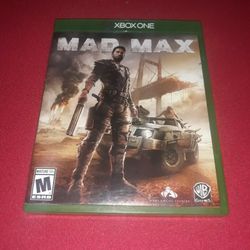 Mad Max XBox One In Good Condition I'm Asking $10 May Be Willing To Trade