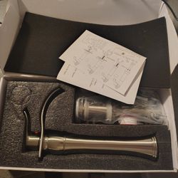 Water-Tap,Retro Waterfall Bathroom Faucet Single Lever Mixer Tap Basin Countertop Washbasin Taps Water Sink Faucets, High Spout, Made of Brass,Brushed