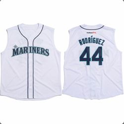 2026 Seattle Mariners Julio Rodriguez 90s Sleeveless Jersey 5/30/26