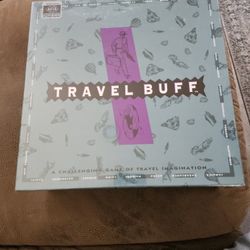 Travel Buff Game Sealed (1987) Ages 13+