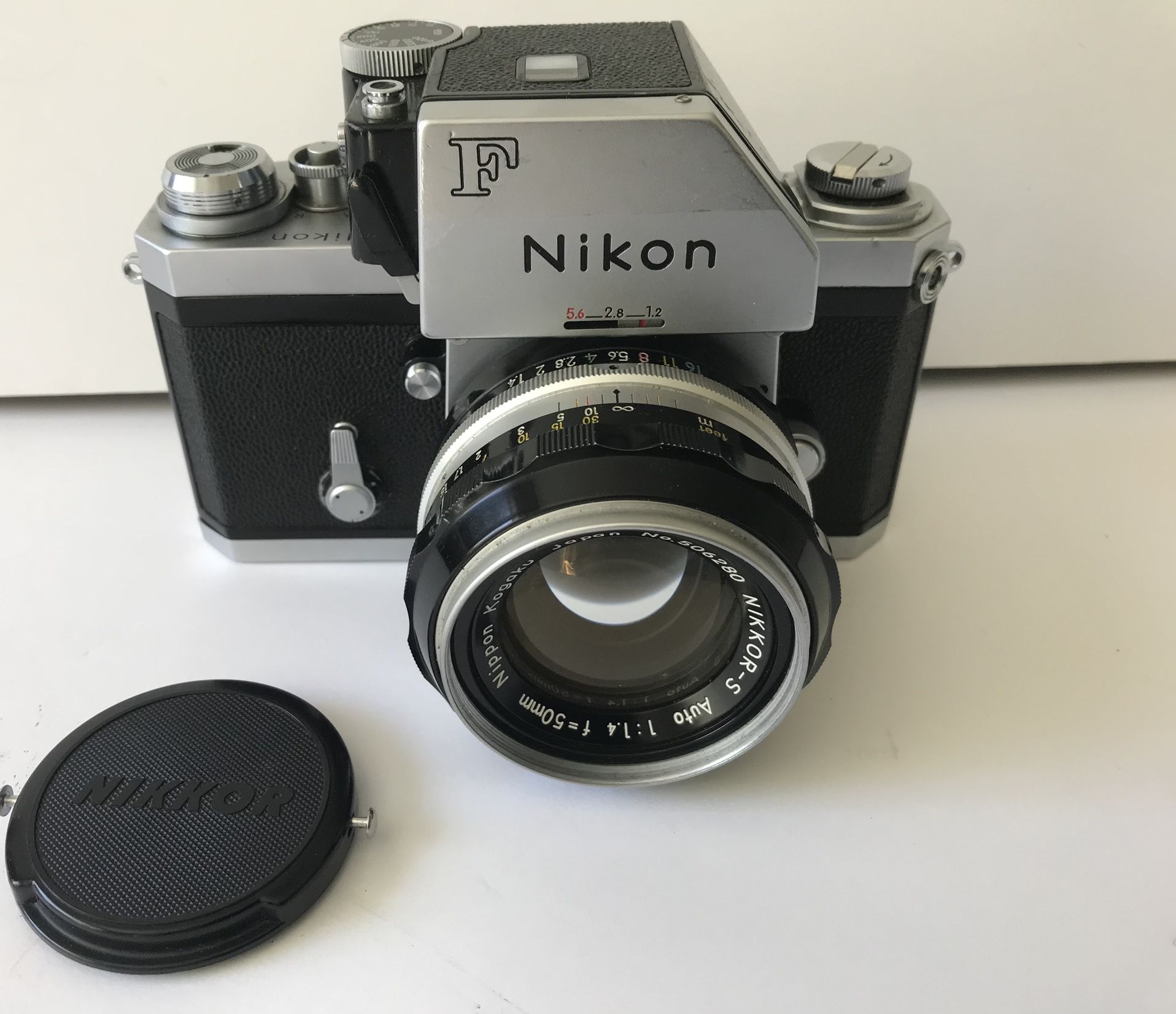 Nikon F Photonic FTN W/50mm f1.4 Lens