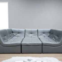 Gray Natuzzi Sectional Sofa- Sofa Delivery Available 🚚