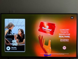 55 Inch Samsung Smart TV