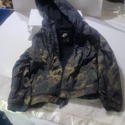 Kids Camo Nike Jacket