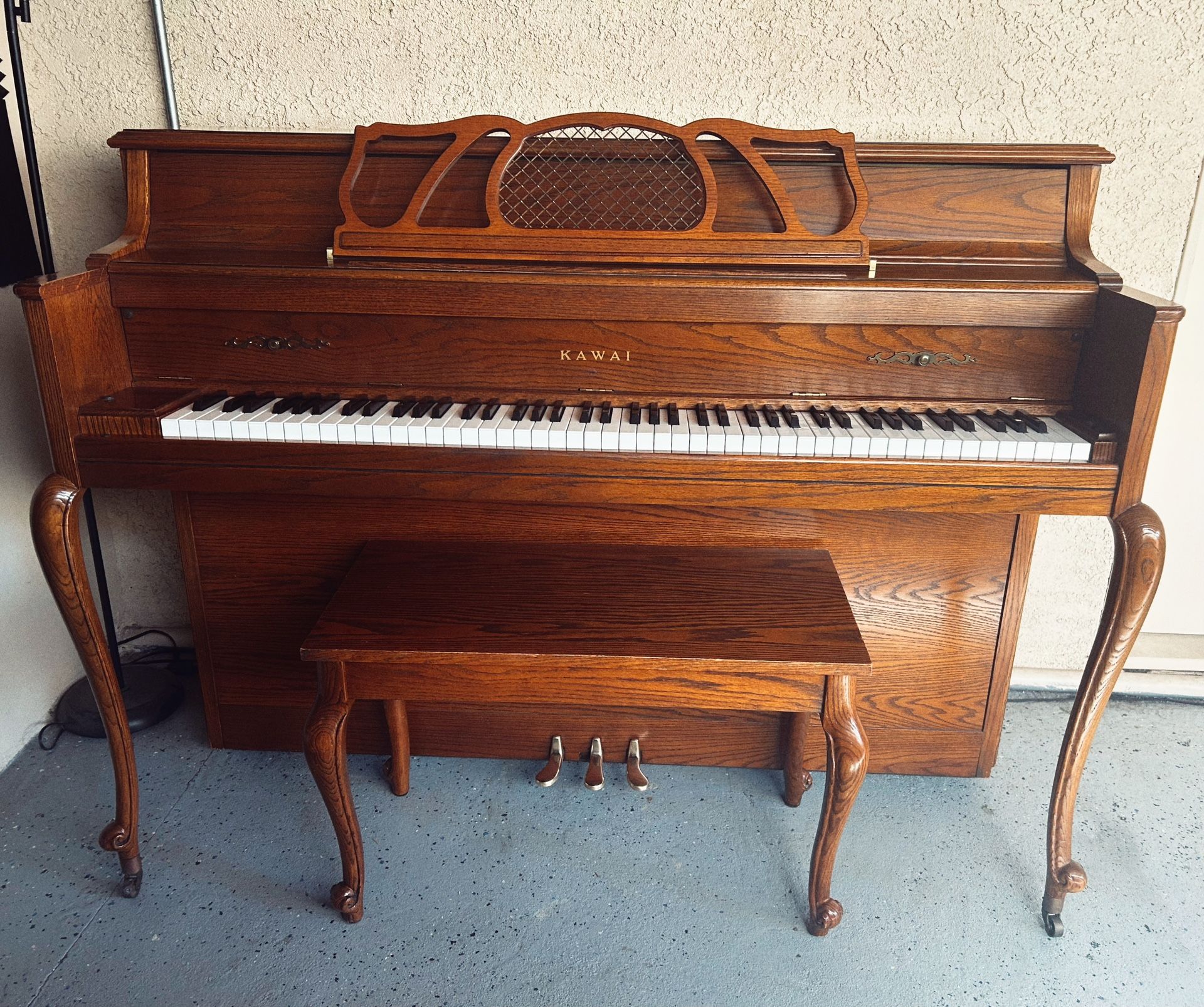 Excellent sound Kawai Piano!! Will deliver!!!