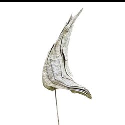 Manistee River driftwood sculptures 