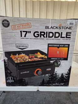Blackstone griddle 17"