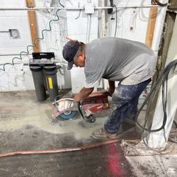 Makita Saw Cutting 4 Concrete Cutting 