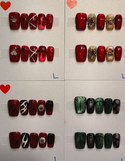 Halloween press on nails