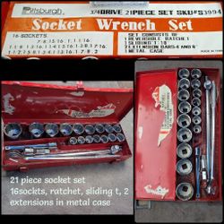 3/4" - 21 Piece Socket Set 