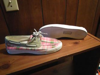 Sperry Top-Sider. Pink/Green
