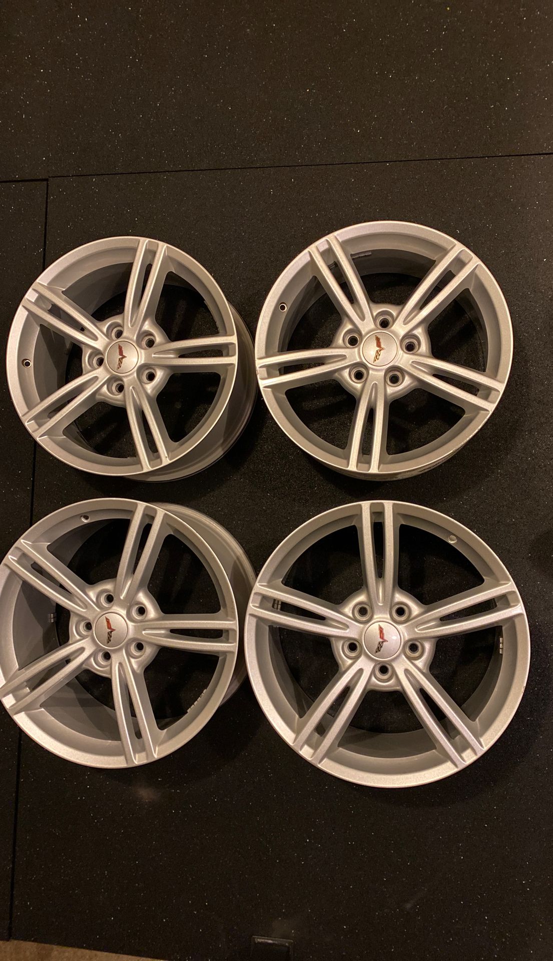 C6 Corvette OEM rims.