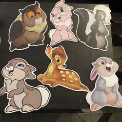 Bambi Wooden Cut Outs