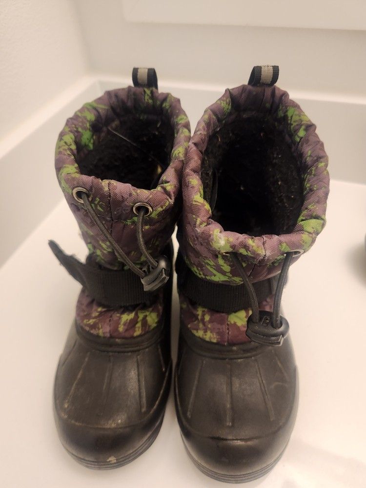 Kids Waterproof Rain Snow Hiking Boots Size 11