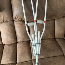 Crutches Brand New Aluminum 