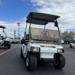 Club Car Golf Cart with a Backseat